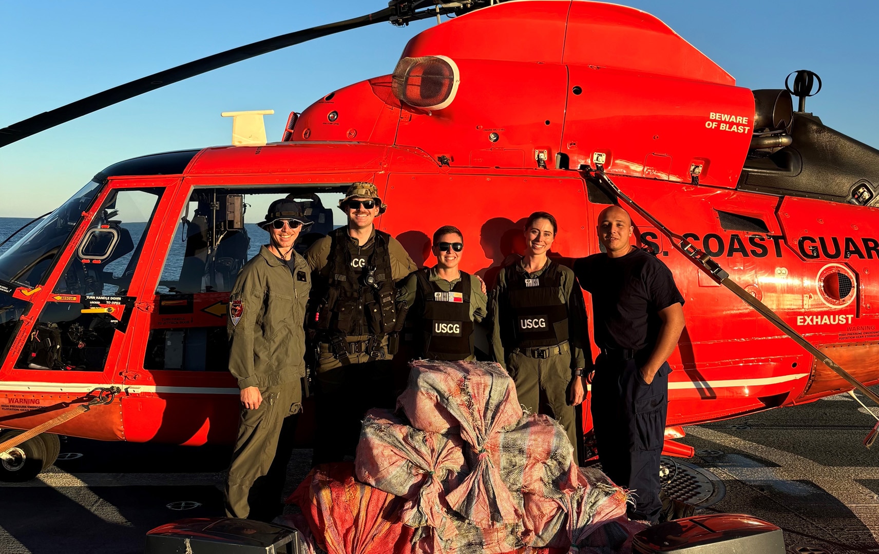 HITRON Crew deployed on CGC MUNROE