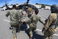 Army Reserve Soldiers conduct active shooter training with local first responders