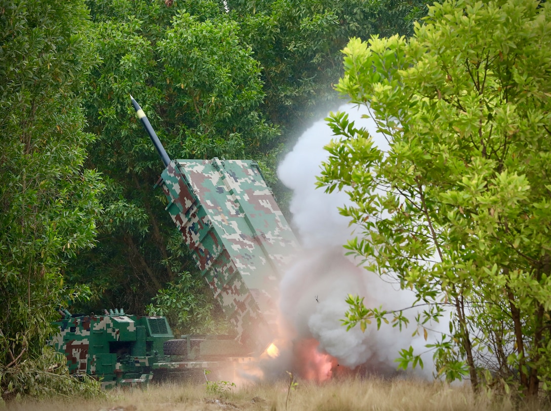 This year’s iteration of the trilateral exercise features a historic first: a long-range precision live-fire event involving a HIMARS platoon from the 45th Field Artillery Brigade, Oklahoma Army National Guard, and a Malaysian Army ASTROS rocket battery.
