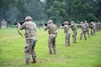 More than 30 Pennsylvania National Guard Soldiers and Airmen competed with rifles and pistols in multiple courses of fire during The Adjutant General’s (TAG) Combined Arms Match July 25-27, 2025, at Fort Indiantown Gap, Pennsylvania. The Guardsmen competed at a variety of individual and team events, including the combat rifle and pistol individual events and the team Gen. George Patton combat pistol match. (U.S. Air National Guard photo by Airman 1st Class Matthew Bergh)