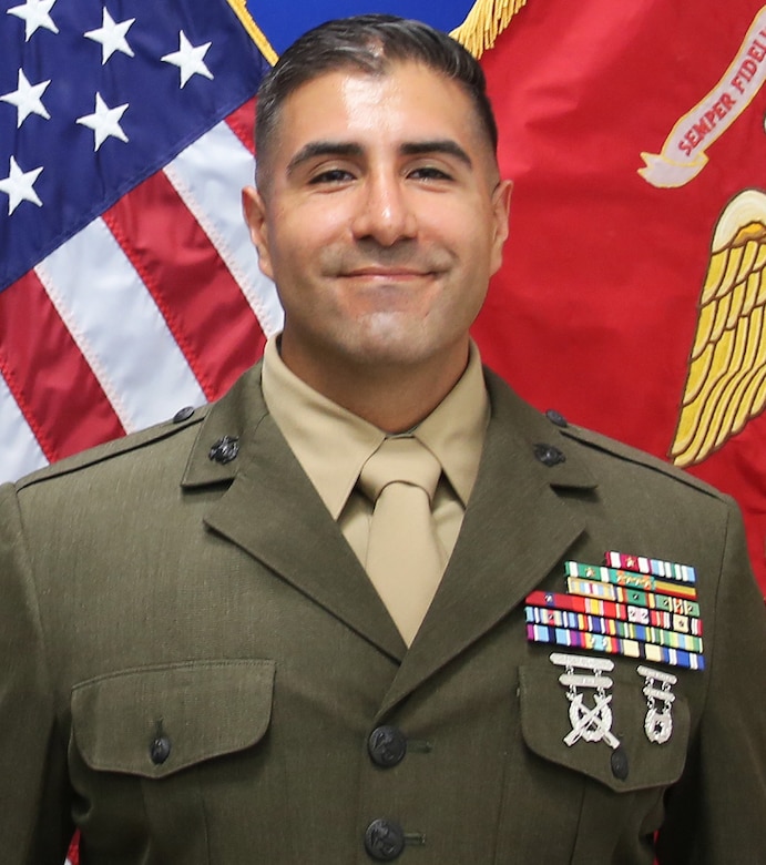 Master Gunnery Sergeant Michael A. Castillo Official Biography Photo