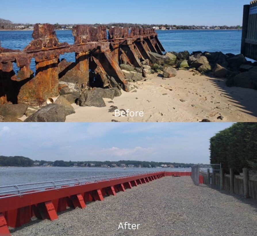 The U.S. Army Corps of Engineers’ Philadelphia District announced the completion of bulkhead repair work at the end of the Point Pleasant Canal in Ocean County, N.J.