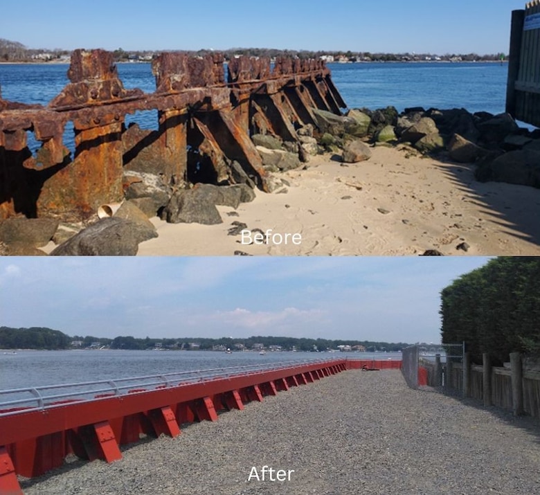 The U.S. Army Corps of Engineers’ Philadelphia District announced the completion of bulkhead repair work at the end of the Point Pleasant Canal in Ocean County, N.J.