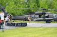 Soldiers from the 3rd General Support Aviation Battalion, 10th Combat Aviation Brigade, out of Fort Drum, N.Y., drop off medical equipment for maintenance services by the U.S. Army Medical Materiel Agency’s Medical Maintenance Operations Division at Tobyhanna Army Depot, Pa., on June 10, 2025.