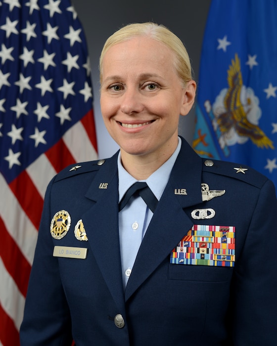 This is the official portrait of Brig. Gen. Michele A. Lo Bianco.