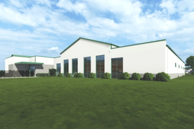 A rendering of a new multi-purpose facility that is under construction at Fort Indiantown Gap, Pennsylvania. (Courtesy photo)