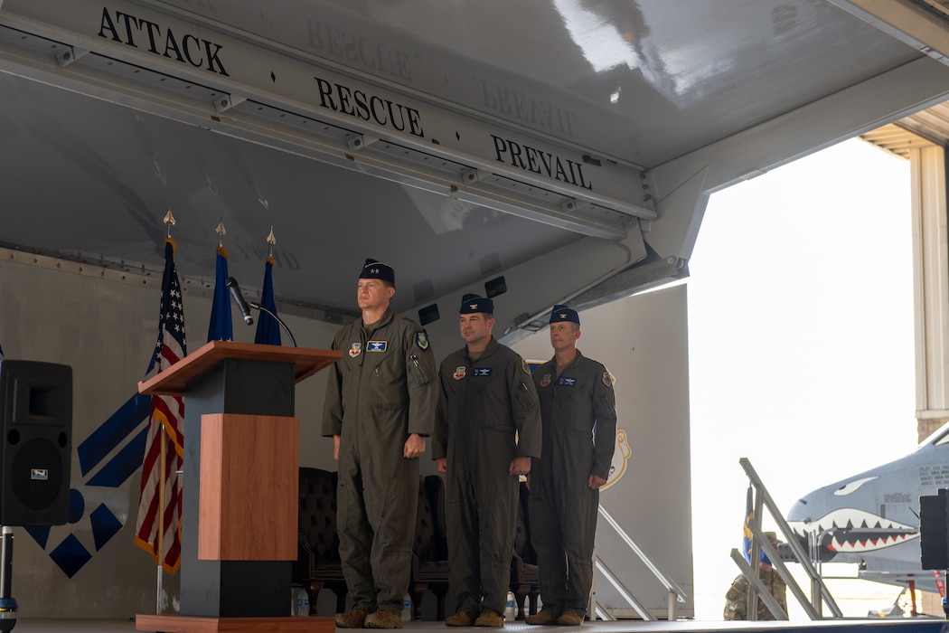 Colonel's preparing to depart stage.
