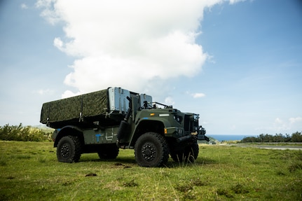 The MKTSO involved elements of 3d MLR, U.S. Soldiers with 1st Multi-Domain Task Force, and Philippine Marines with Marine Battalion Landing Team 10 inserting via air and sea into various islands in the Batanes and Babuyan Island chains in order to rehearse securing and defending key maritime terrain with the NMESIS, Marine Air Defense Integrated System, and High Mobility Rocket Artillery System. KAMANDAG is an annual Philippine Marine Corps and U.S. Marine Corps-led exercise aimed at enhancing the Armed Forces of the Philippines’ defense and humanitarian capabilities by providing valuable training in combined operations with foreign militaries in the advancement of a Free and Open Indo-Pacific. (U.S. Marine Corps photo by Cpl. Malia Sparks)