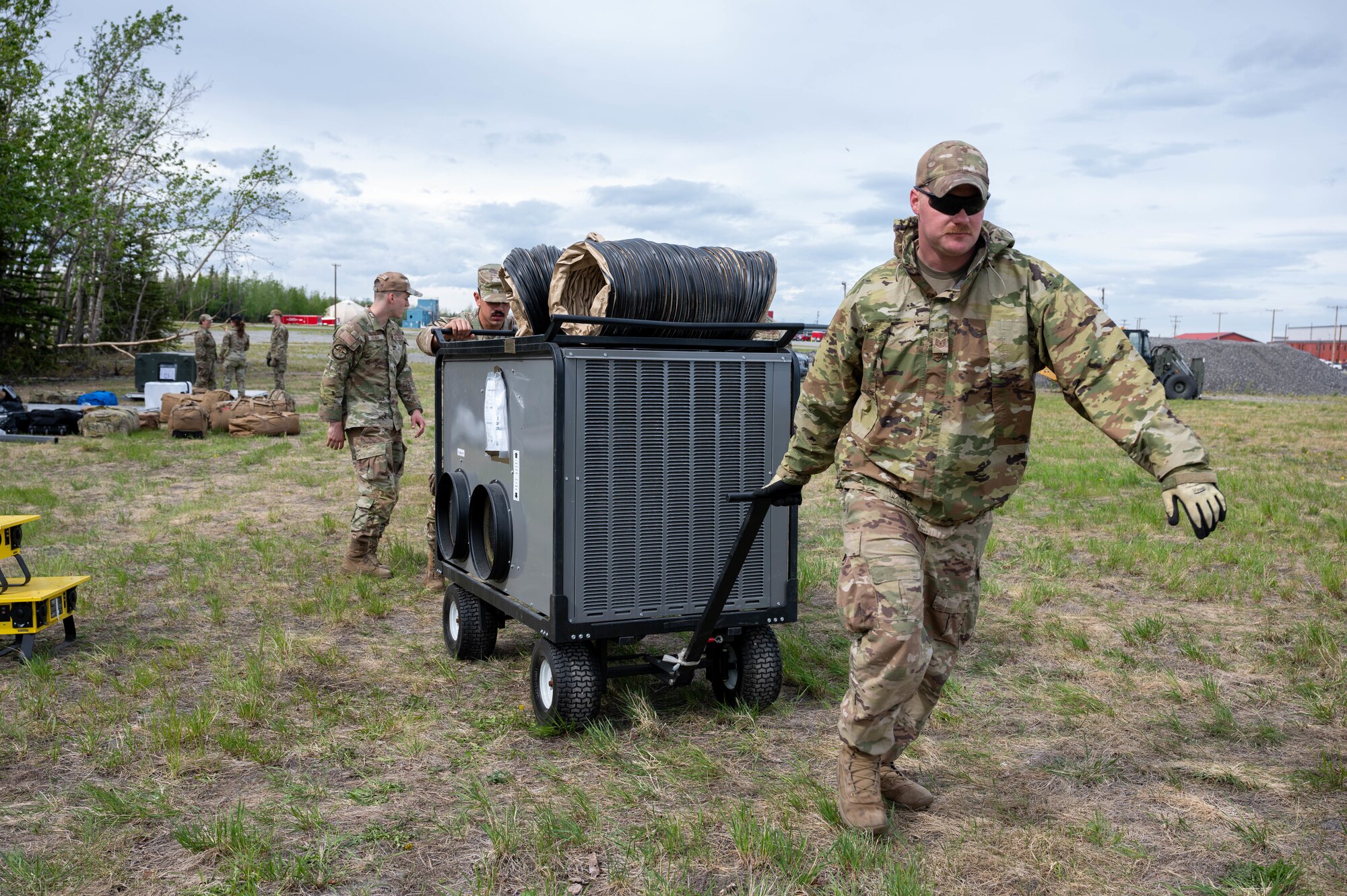 JBER Airmen assigned to the 3rd Air Expeditionary Wing participate in exercise Tropic Tundra