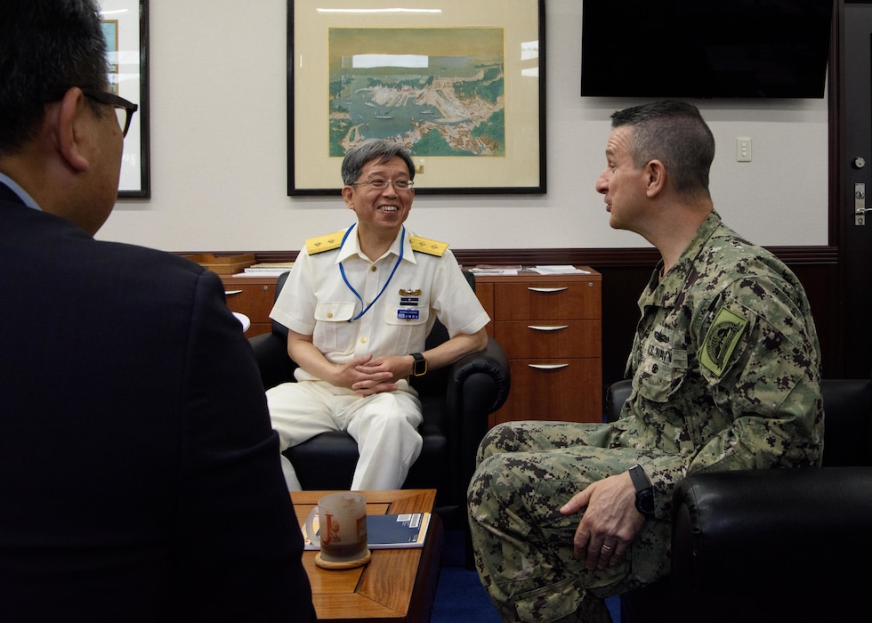Office Call with Chief Yokosuka Coast Guard