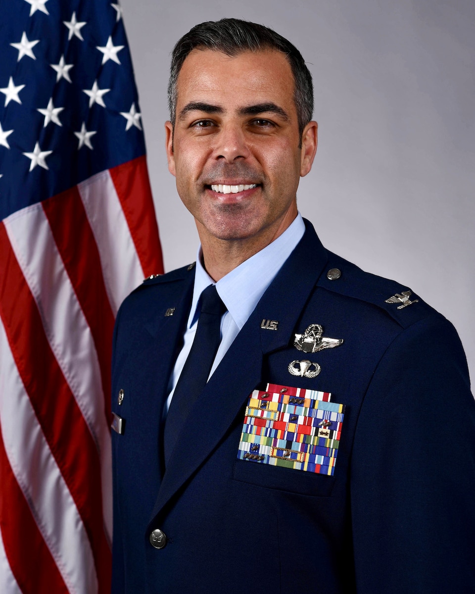 Official photo of Col. Jamil Musa.