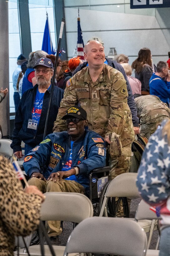 Veterans Honored with Emotional Send-Off at Bradley Airport for Honor Flight to D.C.