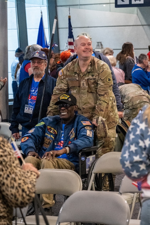 Veterans Honored with Emotional Send-Off at Bradley Airport for Honor Flight to D.C.