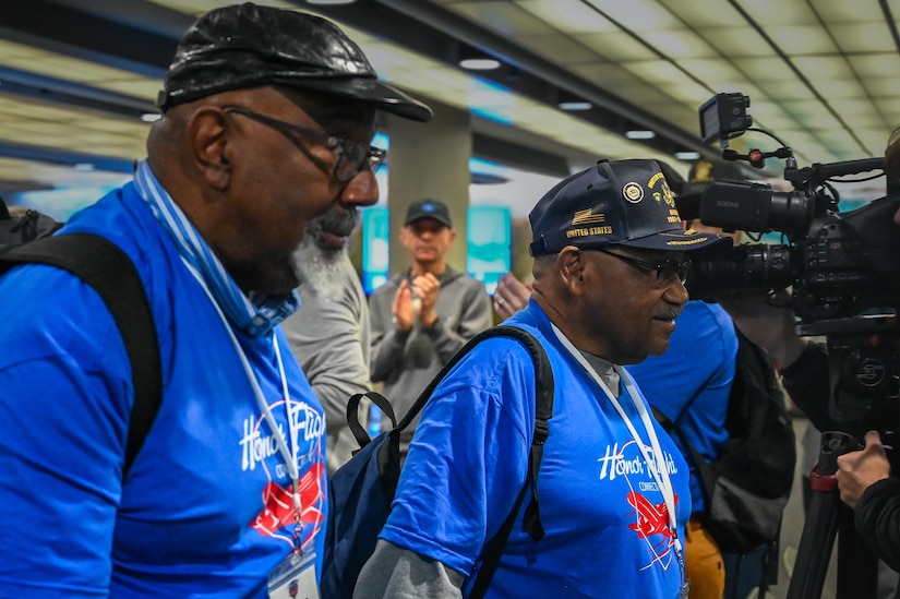 Veterans Honored with Emotional Send-Off at Bradley Airport for Honor Flight to D.C.