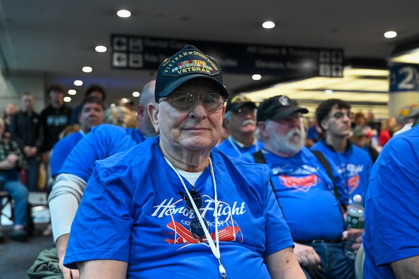 Veterans Honored with Emotional Send-Off at Bradley Airport for Honor Flight to D.C.