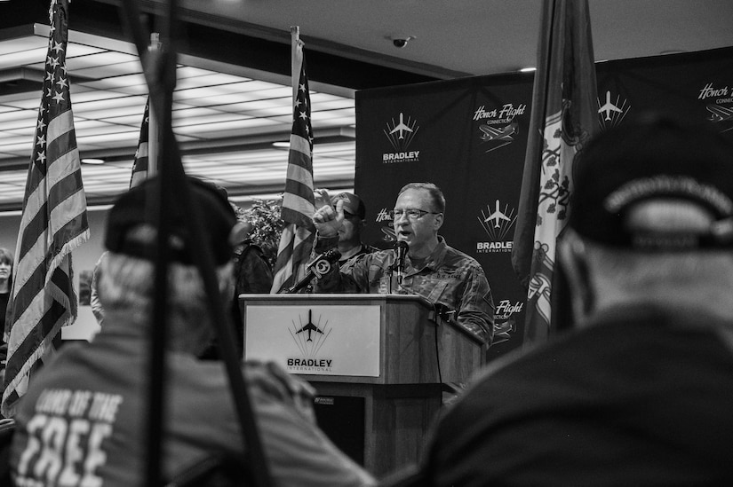 Veterans Honored with Emotional Send-Off at Bradley Airport for Honor Flight to D.C.