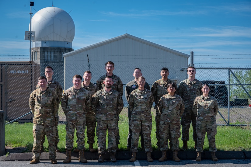 Total Force in Action: 728th BMCS Integrates with 103rd ACS in F-22 Live-Fly Control Training