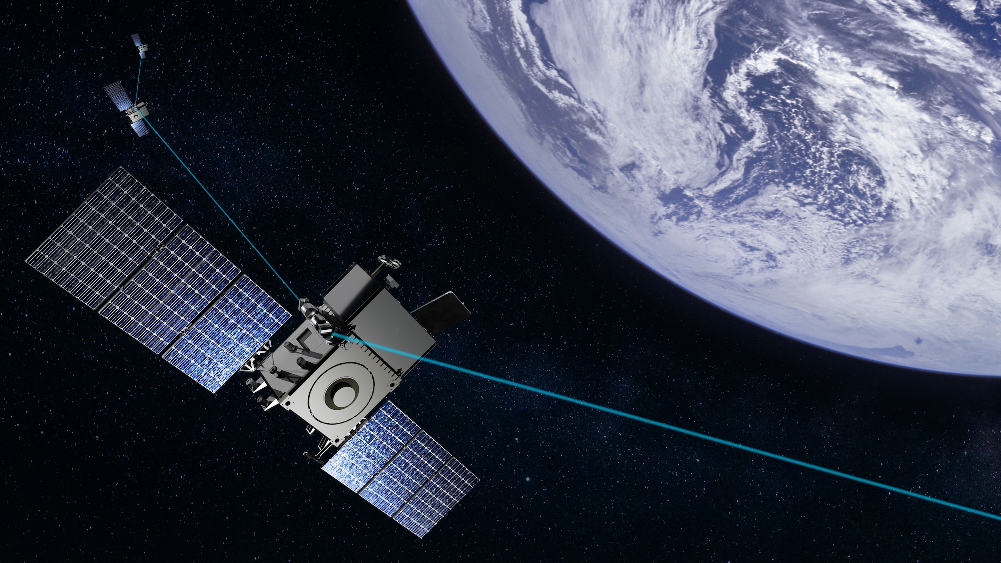 The rendering of the Resilient Missile Warning Tracking (MWT) architecture in Medium Earth Orbit (MEO), provided by BAE Systems Space and Mission Systems, depicts satellites within an entirely new constellation providing robust Overhead Persistent Infrared (OPIR) sensing capabilities. The $1.2 billion award to BAE Systems Space and Mission Systems for 10 Epoch 2 vehicles under this Resilient MWT program ensures delivery of resilient global hypersonic missile tracking access as part of the broader missile defense architecture. Systems Command (SSC), Space Development Agency (SDA), and Missile Defense Agency (MDA) as part of a combined program office approach, ensure collaborative approaches for programs like Resilient MWT ensure delivery of critical capabilities on rapid timelines.