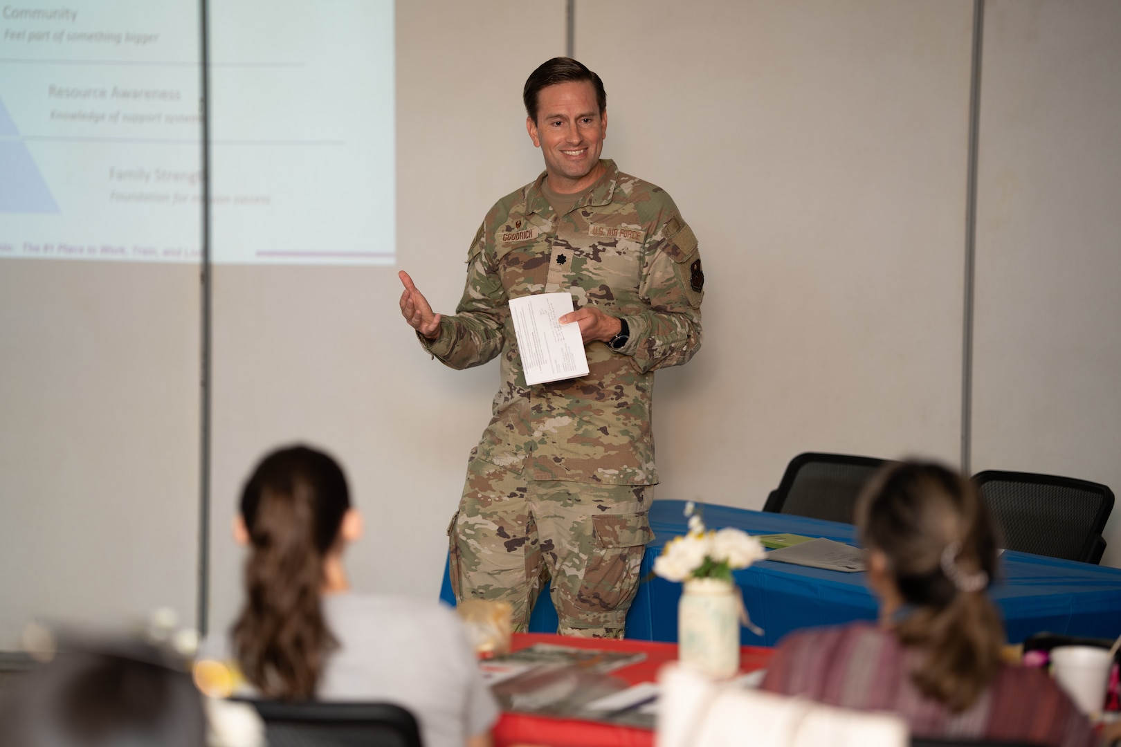 Heart Link Program Connects and informs New Military Spouses at JBSA