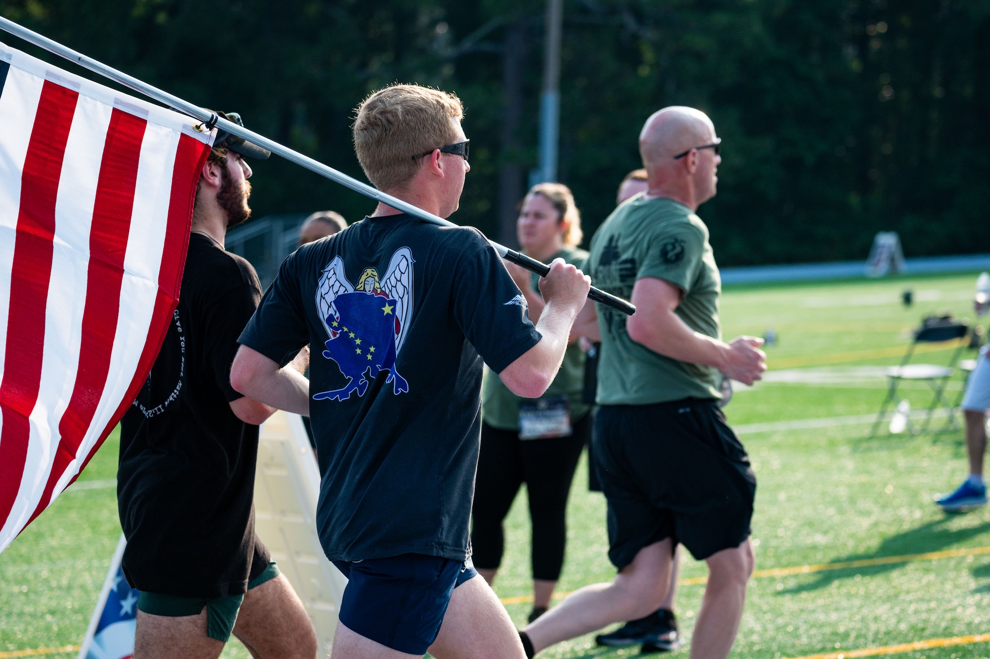 Air Commandos participate in AFSOC's annual Run to Honor 5K.