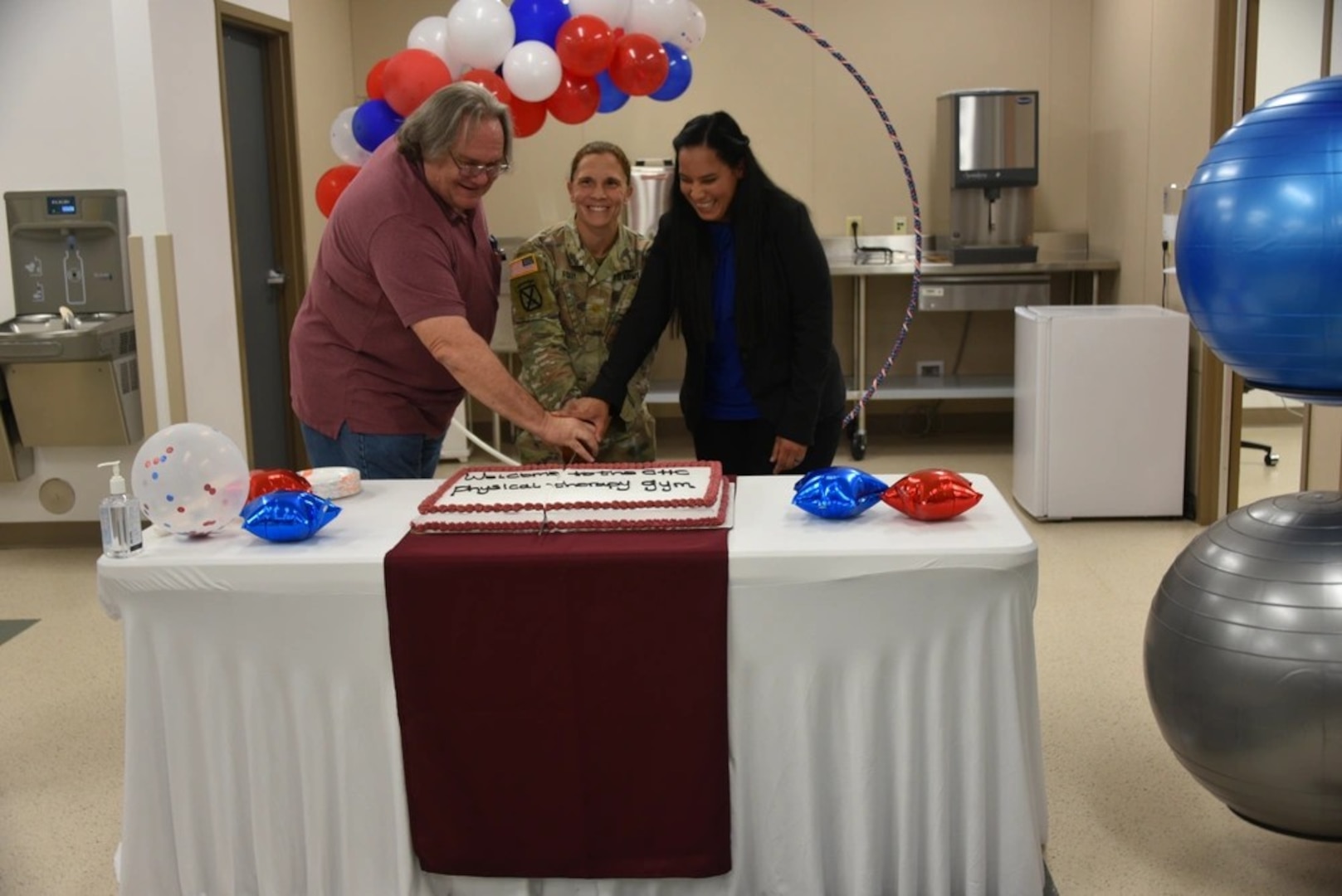 Clark Health Clinic Ribbon Cutting ceremony celebrates a nearly decades-long initiative to establish full scope Physical Therapy services embedded within the Clark Health Clinic, allowing Soldiers to complete their medical services within one footprint, Womack Army Medical Center, Fort Bragg, North Carolina