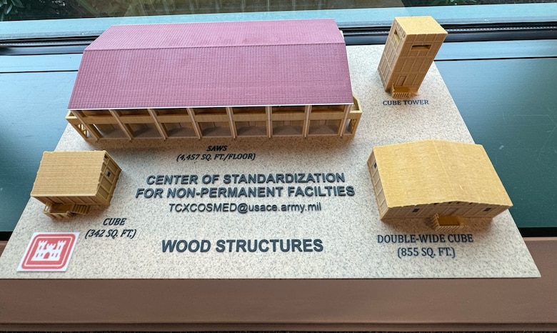 Image of a 3d printed building model