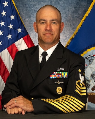 Navy studio portrait