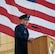 U.S. Air Force Col. Jerry Ottinger, 5th Mission Support Group (5MSG) commander, gives remarks during a change of command ceremony at Minot Air Force Base, North Dakota, June 2, 2025. Ottinger led six squadrons providing full spectrum operational and expeditionary support to the 5th Bomb Wing, the 91st Missile Wing and the 54th Helicopter Squadron, delivering global assurance, precision strike, and nuclear deterrence to six combatant commanders. (U.S. Air Force photo by Airman 1st Class Wesley Davies)