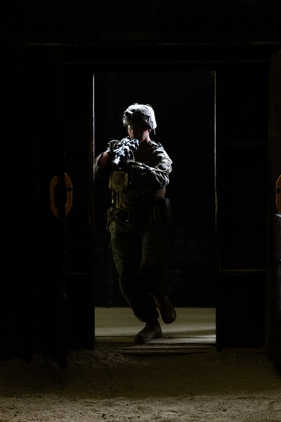 Activated Reserve Marines Conduct Live Fire MOUT during Korea Viper 25.4