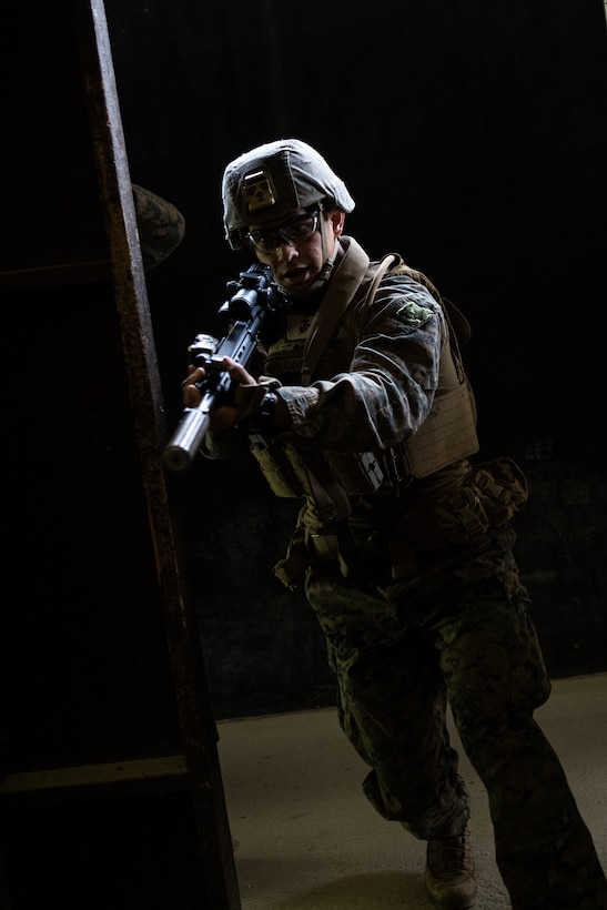 Activated Reserve Marines Conduct Live Fire MOUT during Korea Viper 25.4