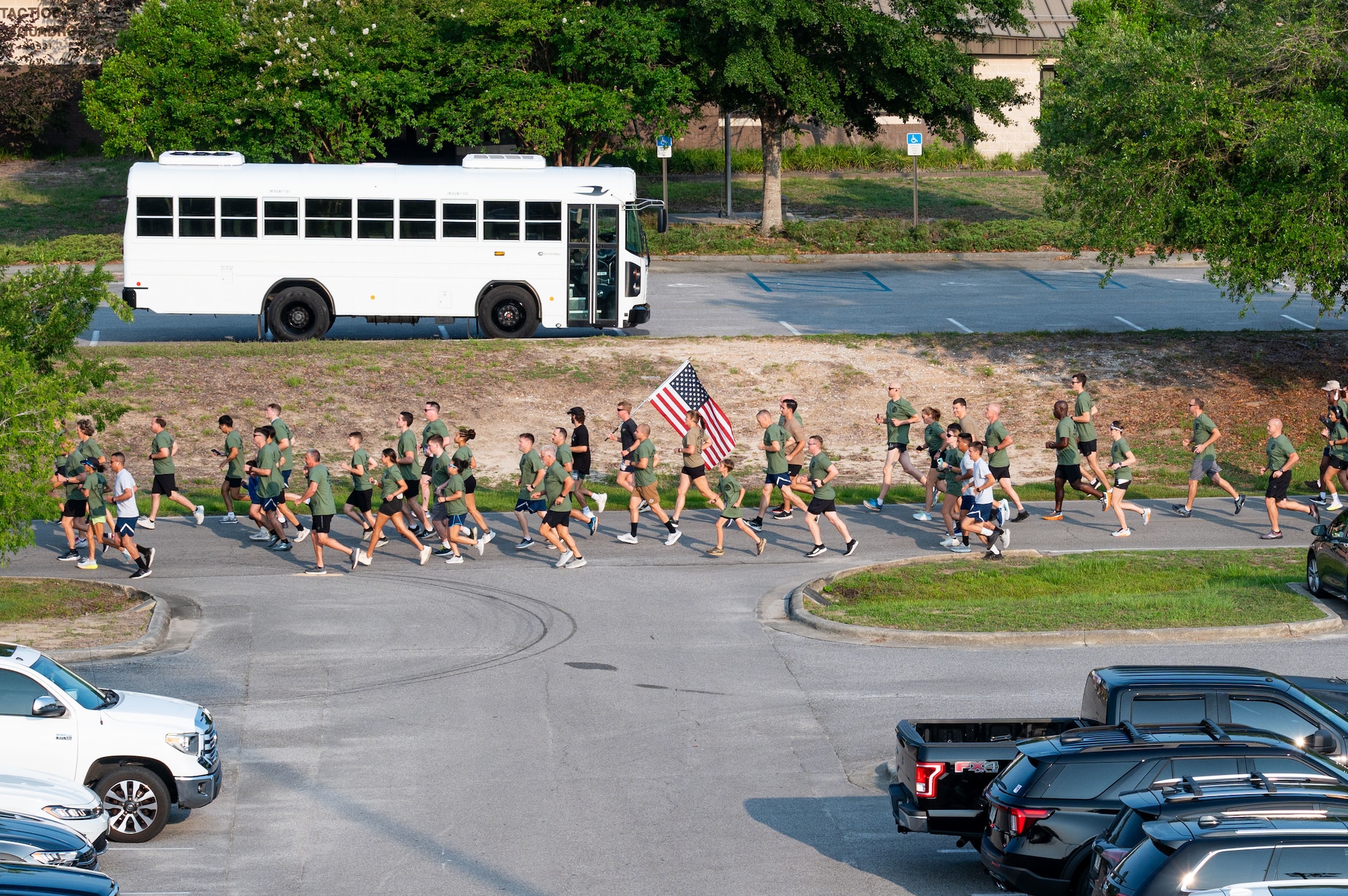 Air Commandos participate in AFSOC's annual Run to Honor 5K.