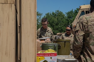 1st Armored Division conduct maintenance during Balkan Sentinel in Bulgaria