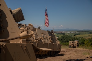 1st Armored Division conduct maintenance during Balkan Sentinel in Bulgaria