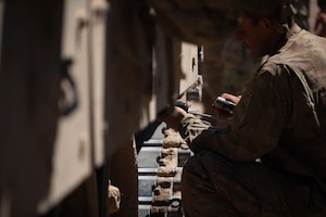 1st Armored Division conduct maintenance during Balkan Sentinel in Bulgaria
