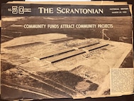 Photo of the front page of the Scrantonian Mar. 29, 1953