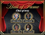 Four leaders credited with monumental contributions to warfighter support were officially inducted into the Defense Logistics Agency Land and Maritime Hall of Fame May 28 at the Defense Supply Center Columbus. The Class of 2025 honorees are Mark Brown, Linda Kelly, Debbie Miller and Oscar Mitchell.