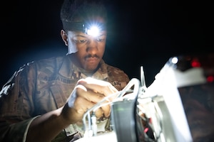 Soldiers Experiment with High Altitude Balloons during Arcane Thunder