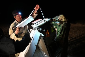 Soldiers Experiment with High Altitude Balloons during Arcane Thunder