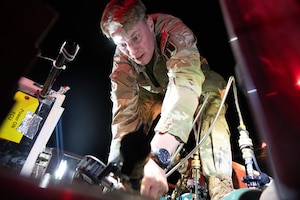 Soldiers Experiment with High Altitude Balloons during Arcane Thunder