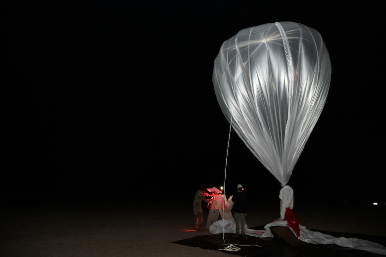 Soldiers Experiment with High Altitude Balloons during Arcane Thunder