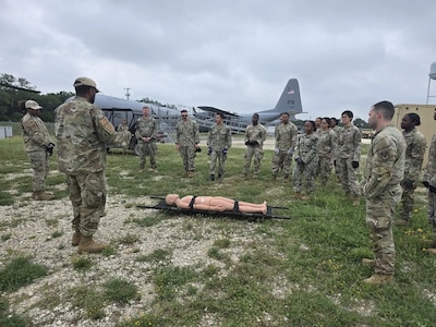 Respiratory Therapist Students Sharpen Skills in Joint Field Training Exercise