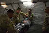 Respiratory Therapist Students Sharpen Skills in Joint Field Training Exercise