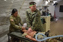 Respiratory Therapist Students Sharpen Skills in Joint Field Training Exercise
