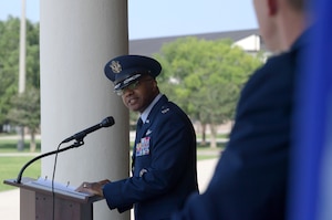 An airman speaking.