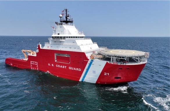 Coast Guard’s newest icebreaker, Storis, departs on maiden voyage
