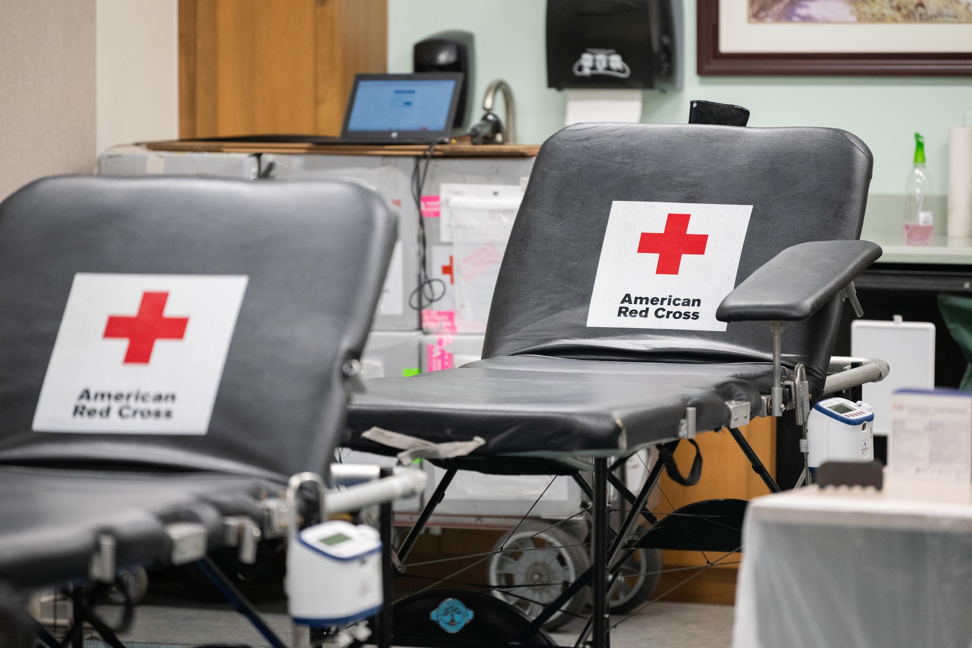 The Medical Aid Station at Arnold Air Force Base along with the American Red Cross will host a blood drive Thursday, June 5 from 9 a.m. to 3 p.m. in Room 125 of Building 100. (U.S. Air Force Photo by Keith Thornburgh)