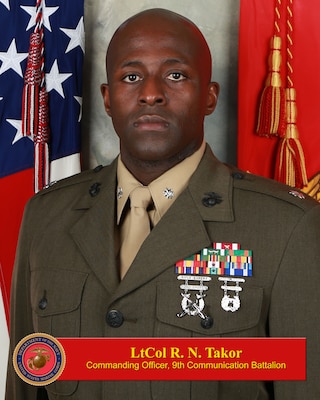 Portrait of Lt. Col. Raymond N. Takor
