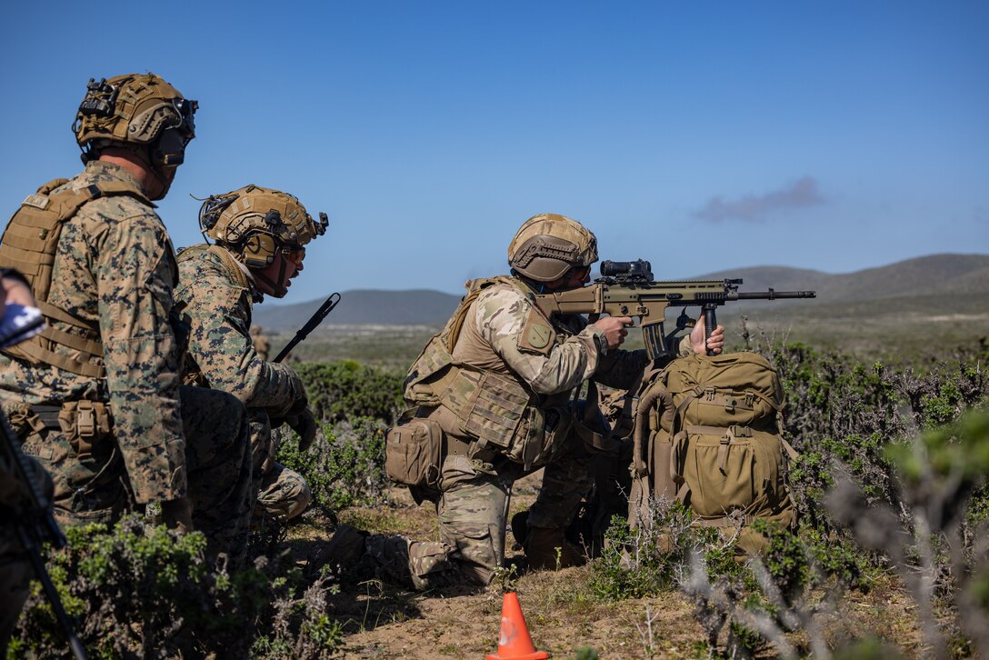 U.S., Chilean Marines conduct live-fire ranges during Exercise UNITAS 2024