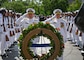 WASHINGTON (June 4, 2025) Naval District Washington commemorated the 83rd anniversary of the Battle of Midway with a wreath-laying ceremony at the U.S. Navy Memorial. The Battle of Midway, fought over and near Midway Atoll—approximately 1,500 nautical miles northwest of Hawaii—marked a pivotal turning point and the strategic high water mark of the Pacific War. (U.S. Navy photo by Mass Communication Specialist 1st Class Griffin Kersting)