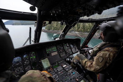 Alaska Army National Guard Conducts Medevac Mission